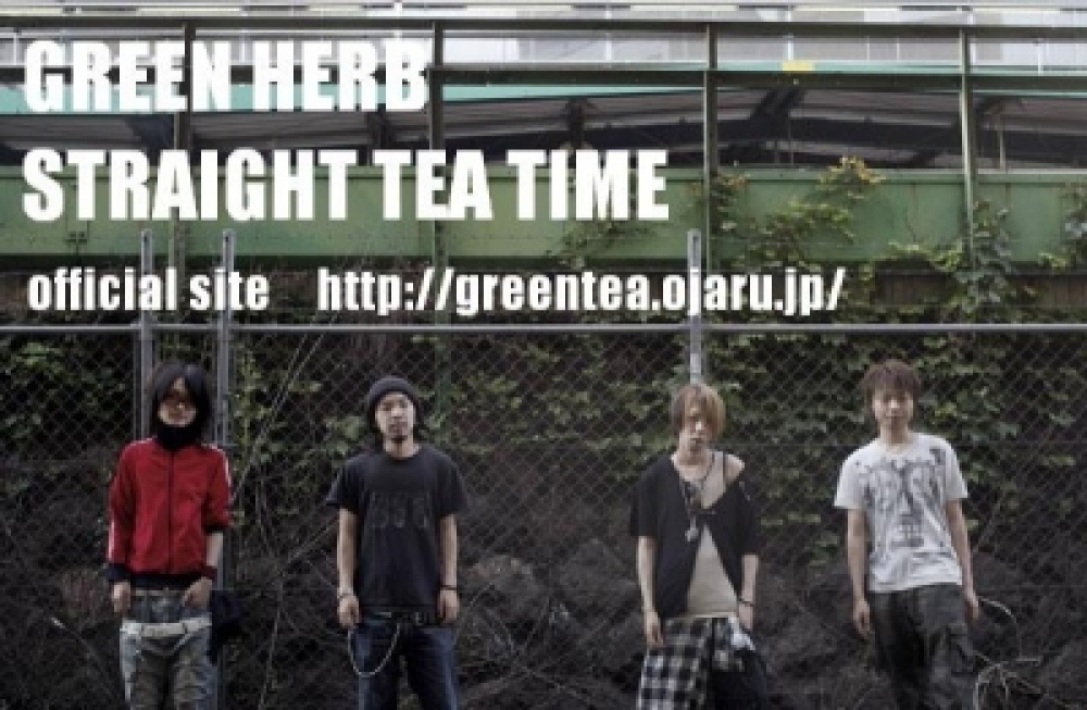 GREEN HERB STRAIGHT TEA TIME