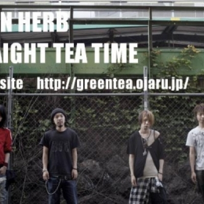 GREEN HERB STRAIGHT TEA TIME