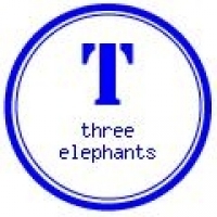 three elephants