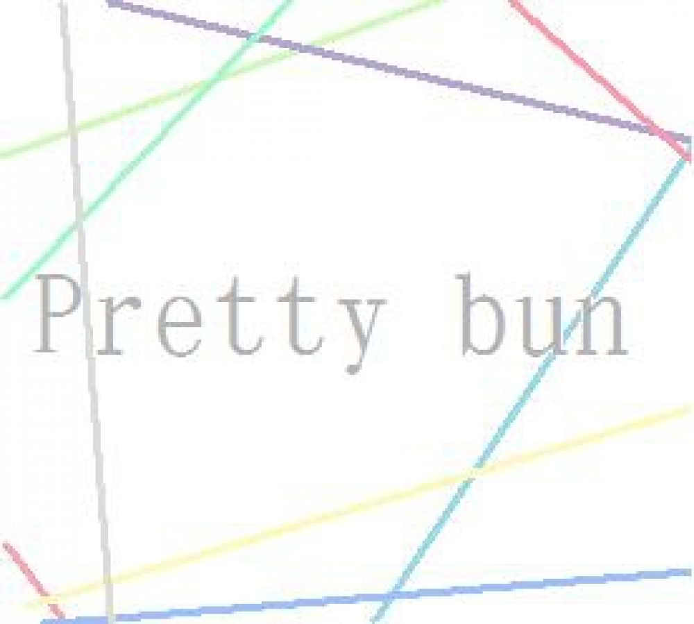 pretty bun