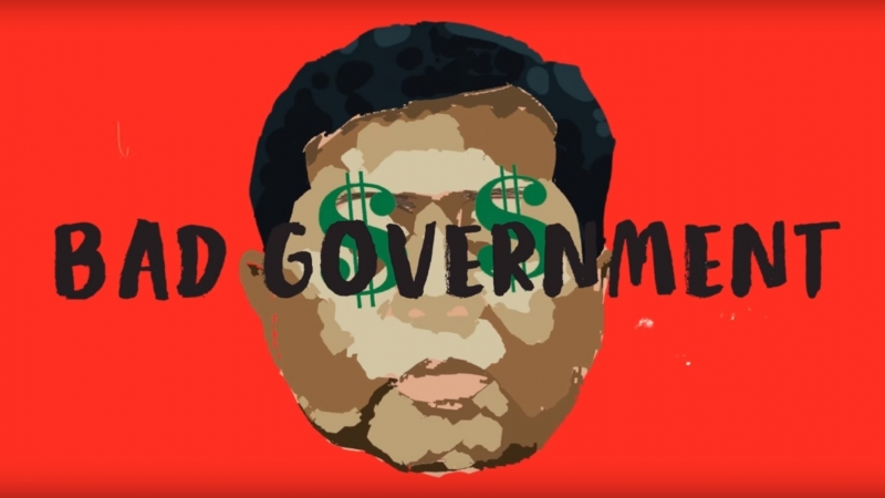 BAD GOVERNMENT LYRICS VIDEO